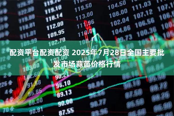 配资平台配资配资 2025年7月28日全国主要批发市场蒜苗价格行情